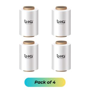 BIPL Pactech 100 mm ( Pack of 4 ) Oxo-Biodegradable  | UV Protected | 100% Virgin