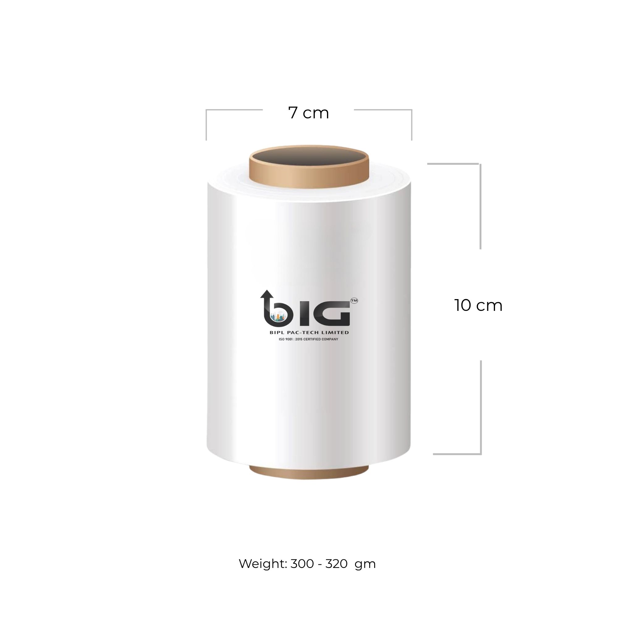 BIPL Pactech 100 mm ( Pack of 2 ) Oxo-Biodegradable | UV Protected | 100% Virgin - Image 3