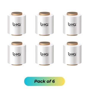 BIPL Pactech 50 mm ( Pack of 6 ) Oxo-Biodegradable  | UV Protected | 100% Virgin