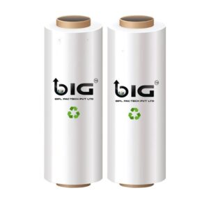 BIPL Pactech 450 mm ( Pack of 2 ) 656 ft Oxo-Biodegradable | UV Protected | 100% Virgin