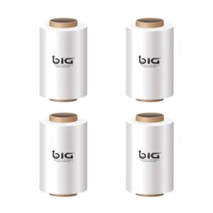 BIPL Pactech 100 mm ( Pack of 4 ) 328 ft Oxo-Biodegradable  | UV Protected | 100% Virgin