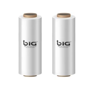 BIPL Pactech 300 mm ( Pack of 2 ) 656 ft Oxo-Biodegradable | UV Protected | 100% Virgin