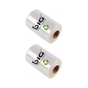 BIPL Pactech 75 mm ( Pack of 2 ) 328 ft Oxo-Biodegradable  | UV Protected | 100% Virgin
