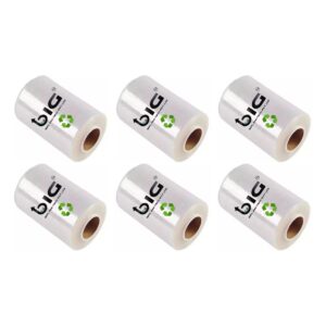 BIPL Pactech 75 mm ( Pack of 6 ) 328 ft Oxo-Biodegradable | UV Protected | 100% Virgin